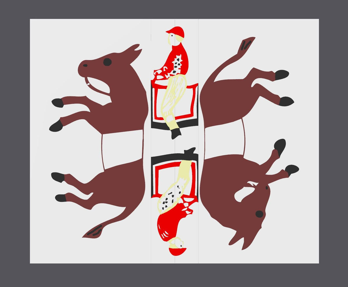 Sam Loyd's Famous Trick Donkeys - Modern 3D Recreation of 1800s Classic, Fun Brain Teaser for All Ages & Puzzle Lovers