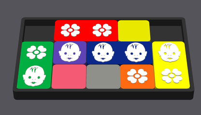 Line Up the Quinties Sliding Puzzle - Vintage 1940s Classic Modern Game, Brain Teaser & Home Decor, Perfect Gift for All Ages