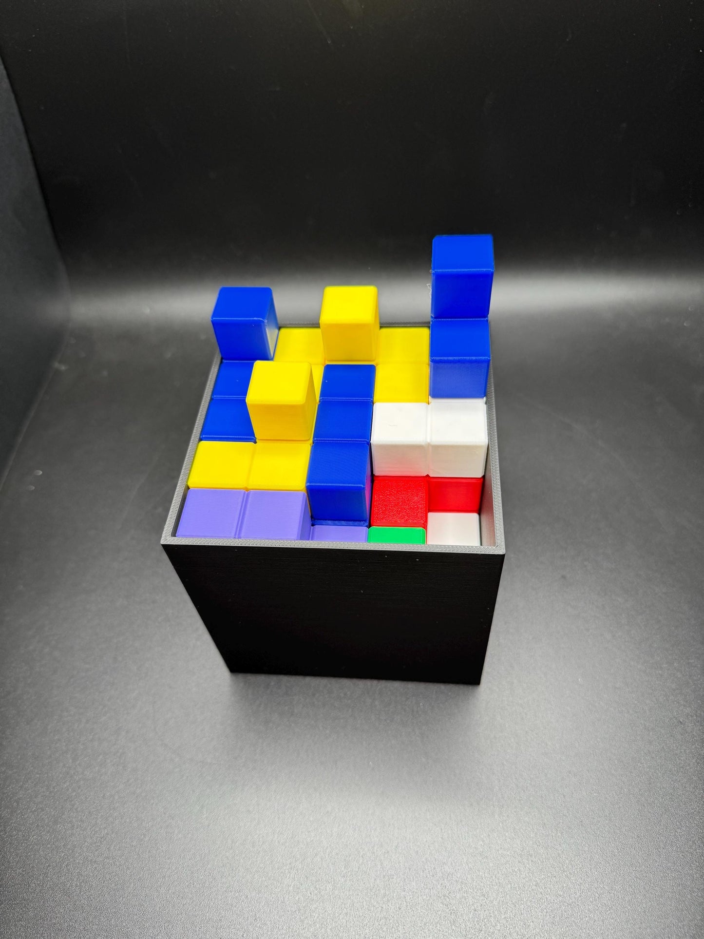 Pentacubes Brain Teasers - Pack 25 Unique Pentacubes in a Cube, Very Challenging No Found Solutions Yet, Fun & Engaging Problem-Solving!
