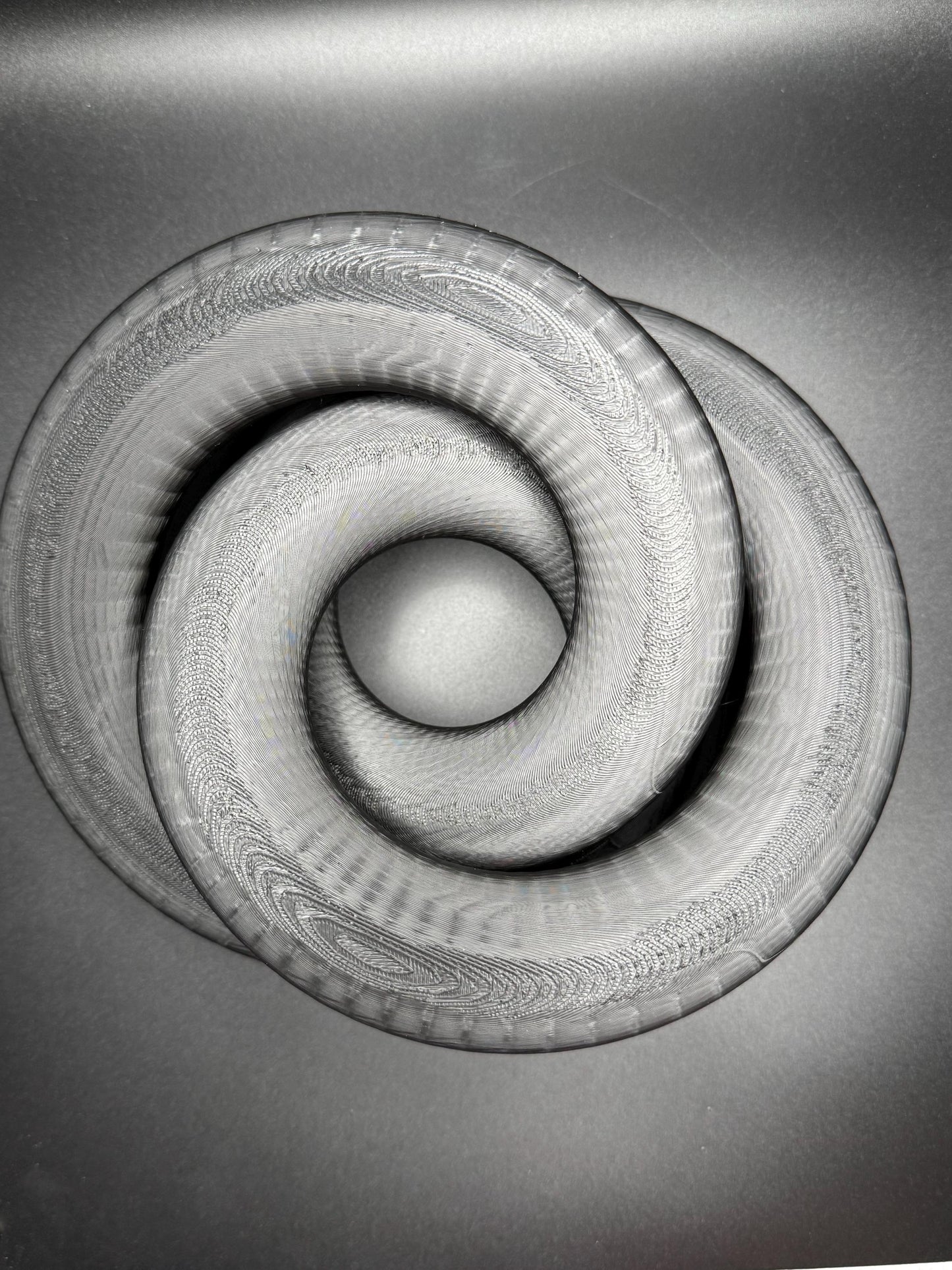 3D Printed Trefoil Knot - High Quality Gift for Teachers, Him or Her - Unique Decorative Art Piece