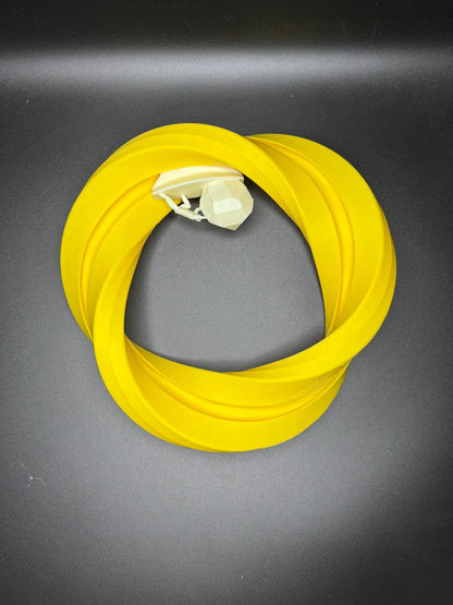 Sisyphos On Mobius Decor Ring - 3D Printed Stylish Accent for Bookshelves, Tables & Cabinets, Modern Home Decor