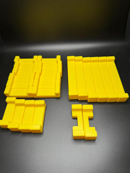 24 Piece Burr Puzzle - Brain Teaser for All Ages, Perfect Gift for Adults And Kids, Challenging & Fun!