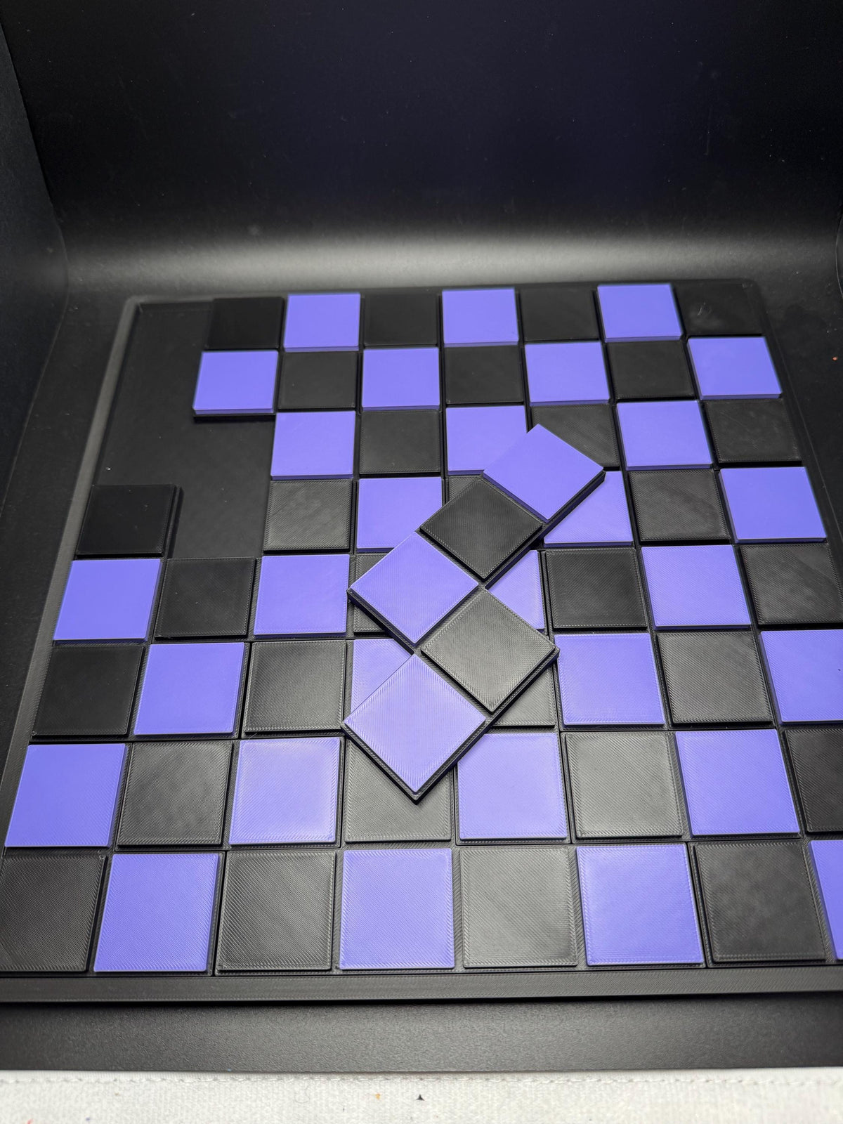 Baffel Puzzle - A Checkerboard Dissection - Modern Recreation of a Classic - Brain Teaser for All Ages - Fun & Challenging Mind Game