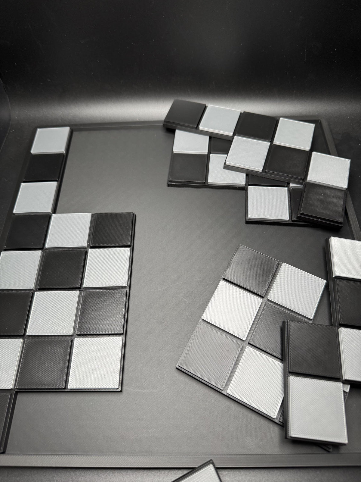 Adams Idiot’s Delight Checkerboard Puzzle - Modern Recreation of a Classic - Brain Teaser for All Ages - Fun & Challenging Mind Game