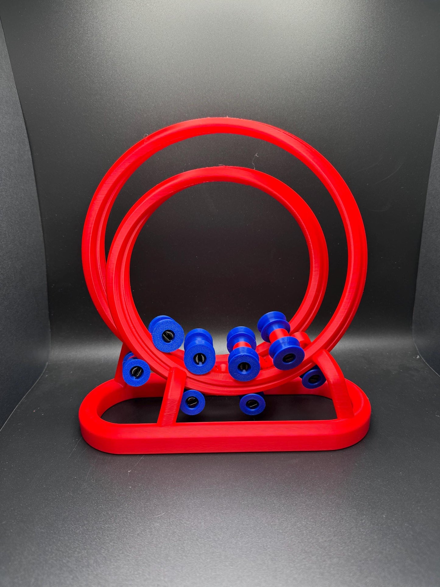 Mobius Flip Coaster 3D Printed Math Gift, Unique Geometric Coaster, High Quality Home Decor, STEM Desk Accessory