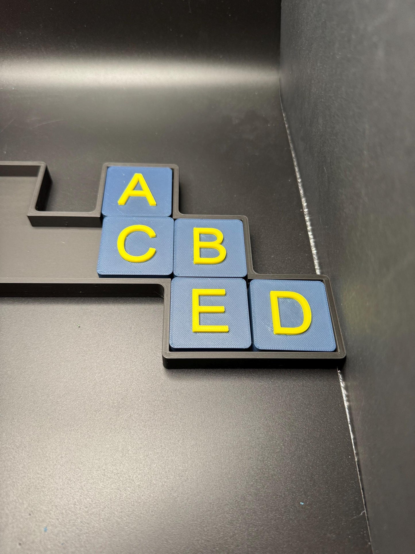 Exchange the Letters Puzzle - Modern Recreation of a Classic Puzzle, Over 15 Inch Wide! Fun Brain Teaser for Adults & Kids