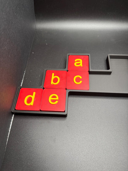 Exchange the Letters Puzzle - Modern Recreation of a Classic Puzzle, Over 15 Inch Wide! Fun Brain Teaser for Adults & Kids