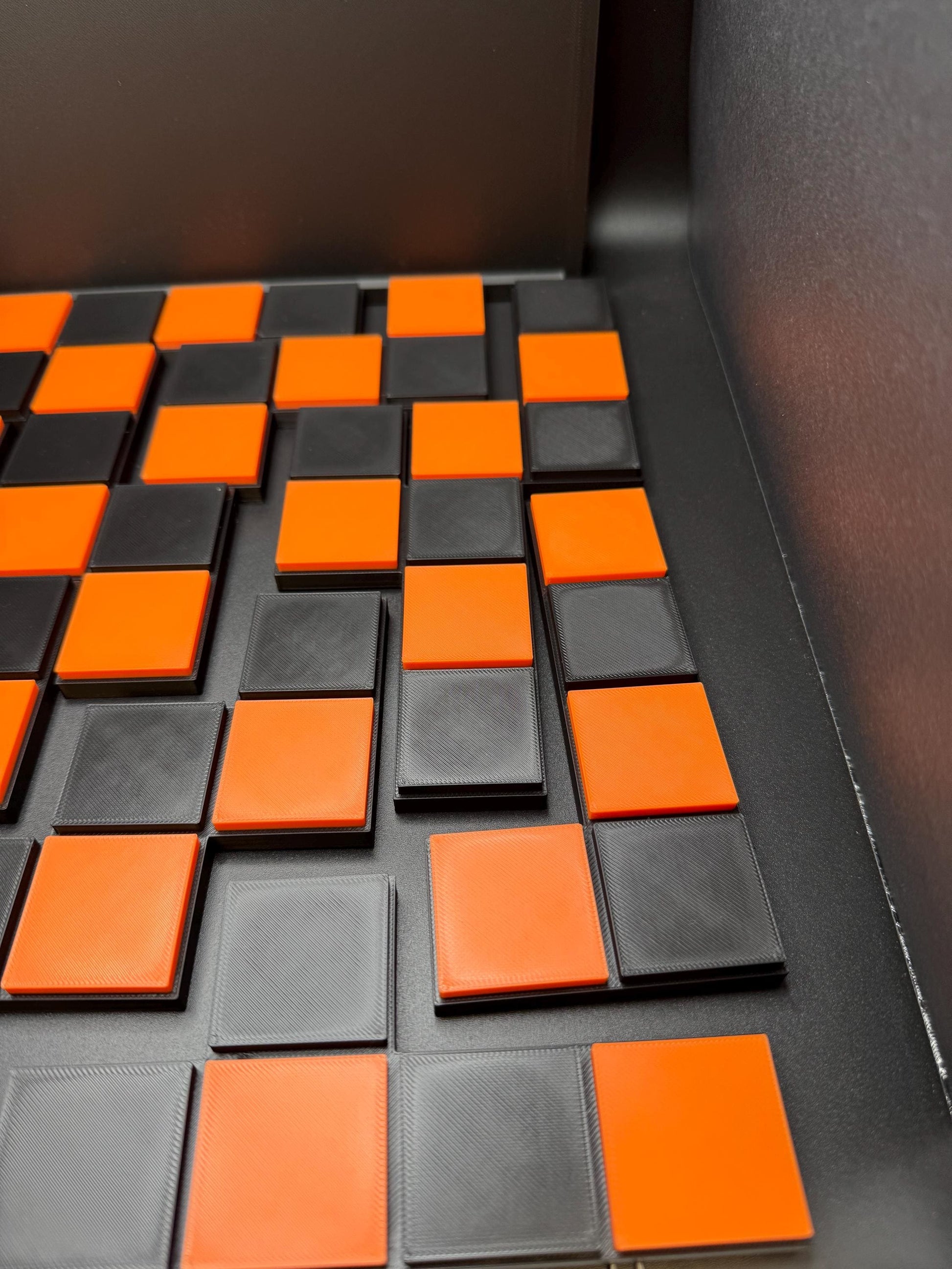 Checkerboard Dissection Puzzle by E. M. Wyatt - 3D Printed Classic 1946 Puzzle, Unique Gift for Puzzle Lovers & Brain Game Enthusiasts