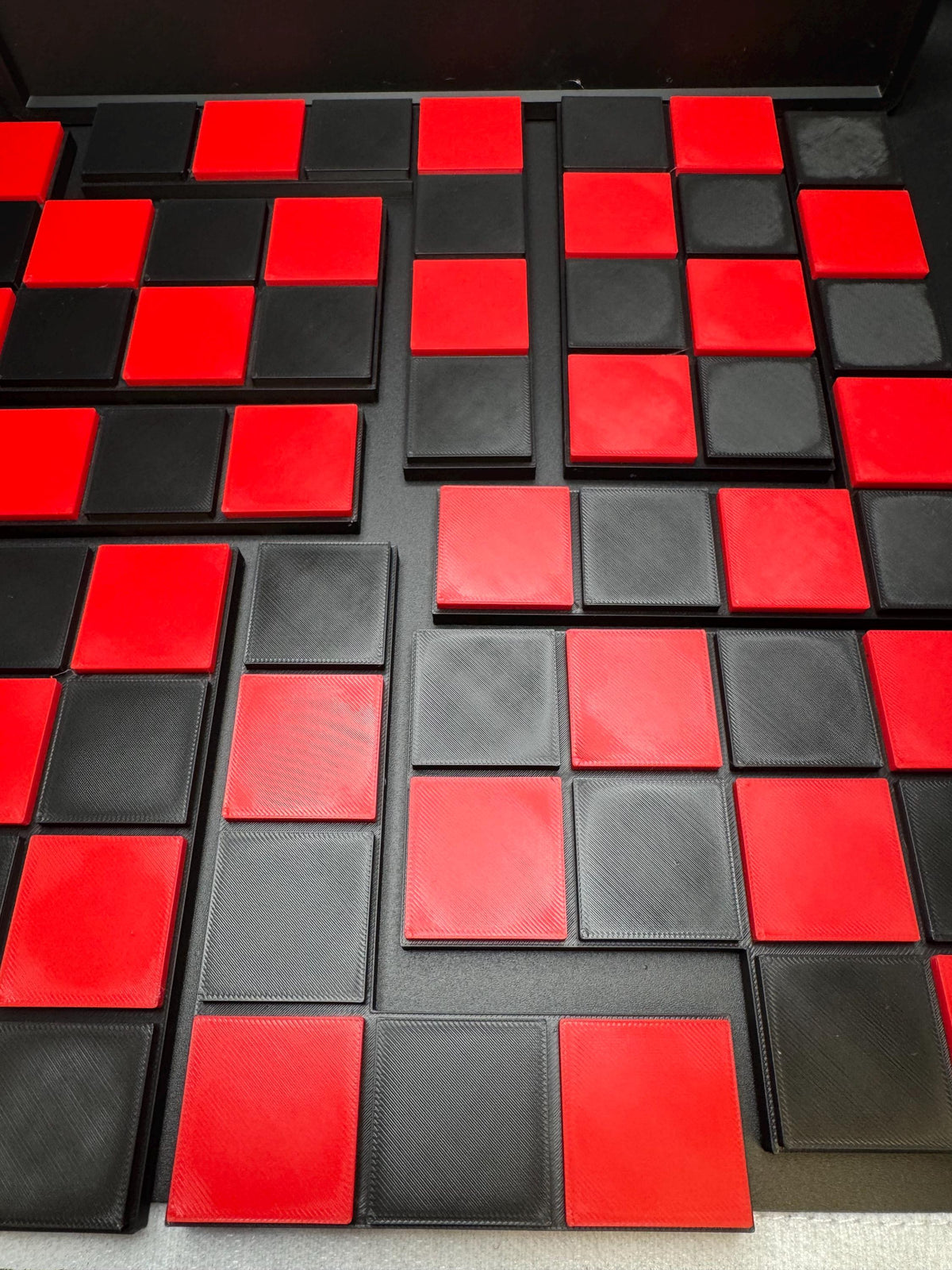 Checkerboard Dissection Puzzle - Battle Royale by Sam Loyd, Modern Recreation of a 1914s Classic, Great Gift for Puzzle Lovers of All Ages