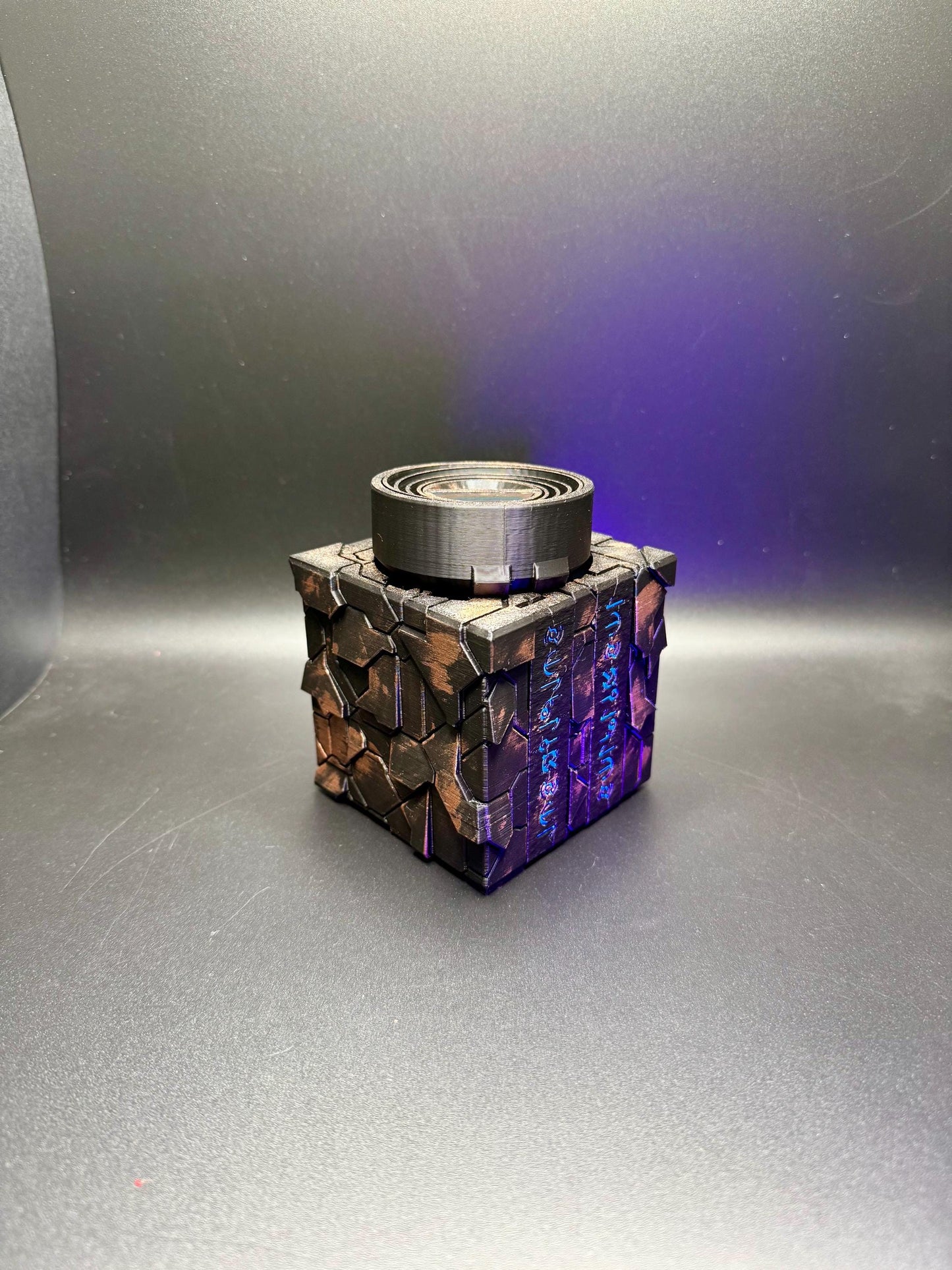 Alien Artifact Puzzle - Puzzle Box, Fun Gift For All Ages, Unique Puzzle, Painted Glow in the Dark or Regular Styles!