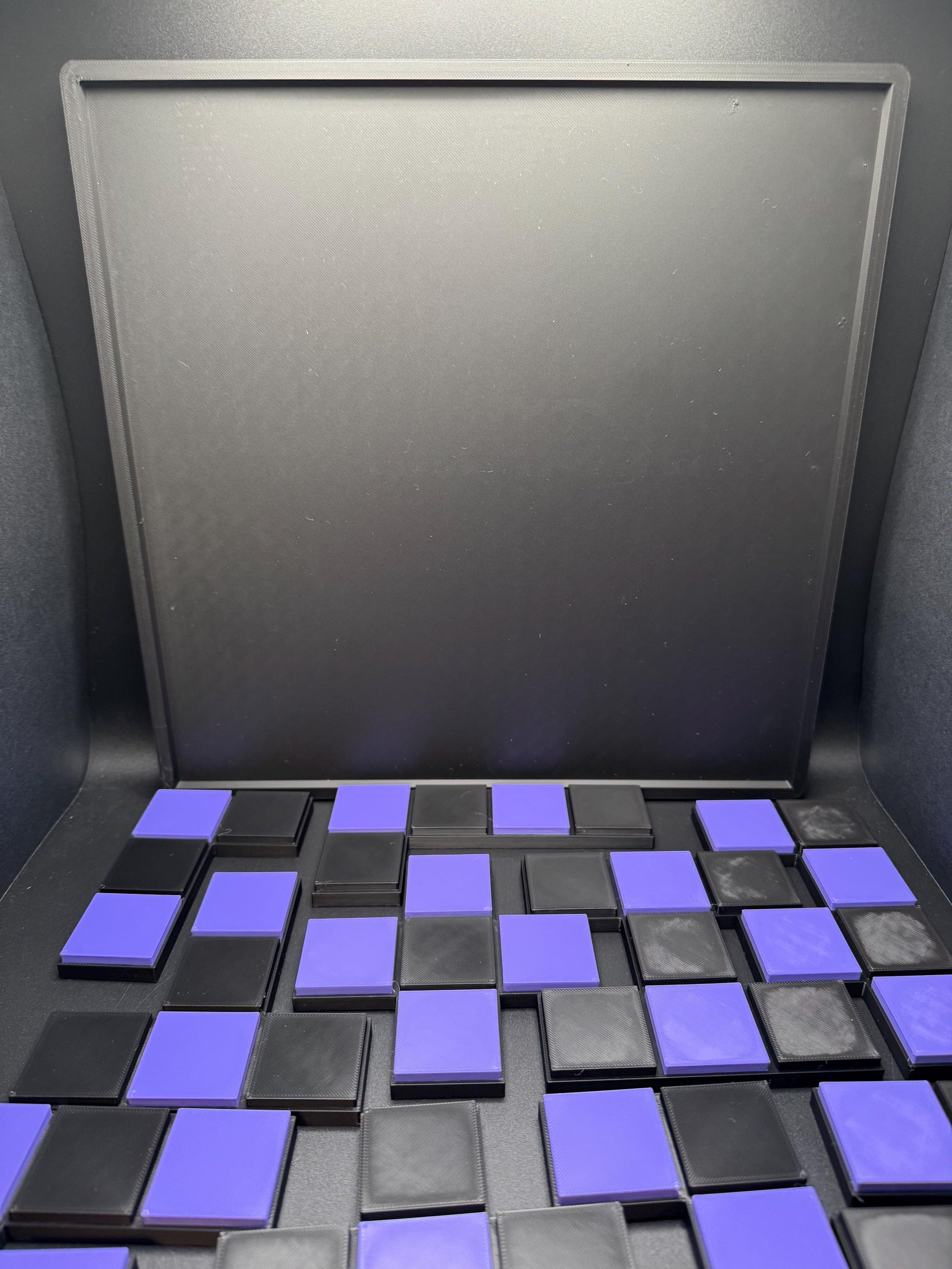 New XceL Checkerboard Puzzle No. 2 - Modern 3D Printed Recreation of 1920s Classic, Unique Gift for Puzzle Lovers & Collectors