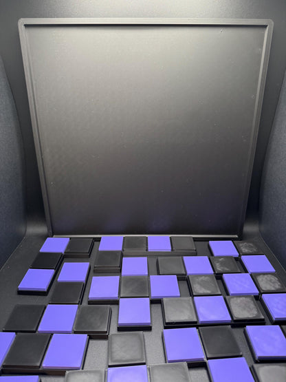 New XceL Checkerboard Puzzle No. 2 - Modern 3D Printed Recreation of 1920s Classic, Unique Gift for Puzzle Lovers & Collectors