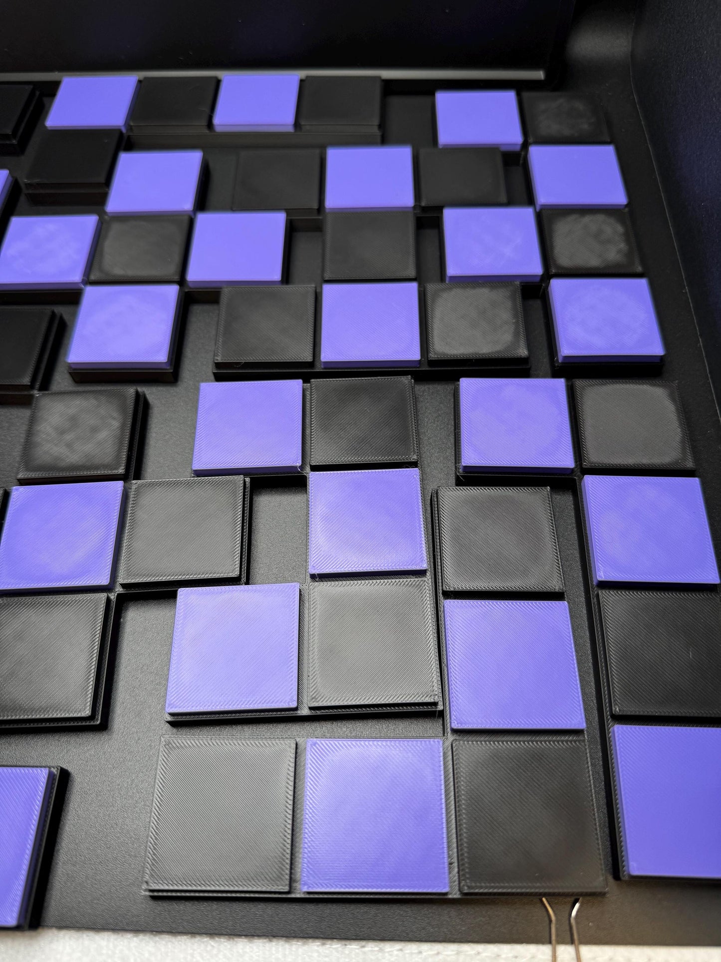 New XceL Checkerboard Puzzle No. 2 - Modern 3D Printed Recreation of 1920s Classic, Unique Gift for Puzzle Lovers & Collectors