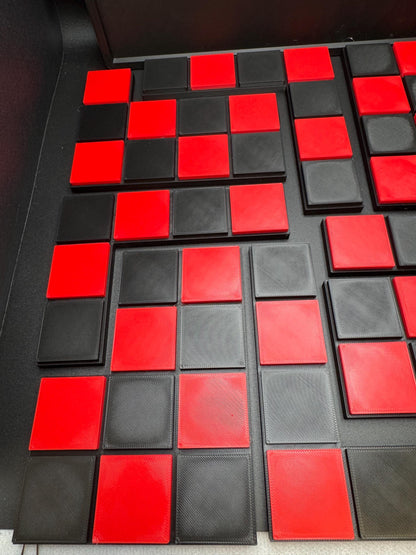 Checkerboard Dissection Puzzle - Battle Royale by Sam Loyd, Modern Recreation of a 1914s Classic, Great Gift for Puzzle Lovers of All Ages