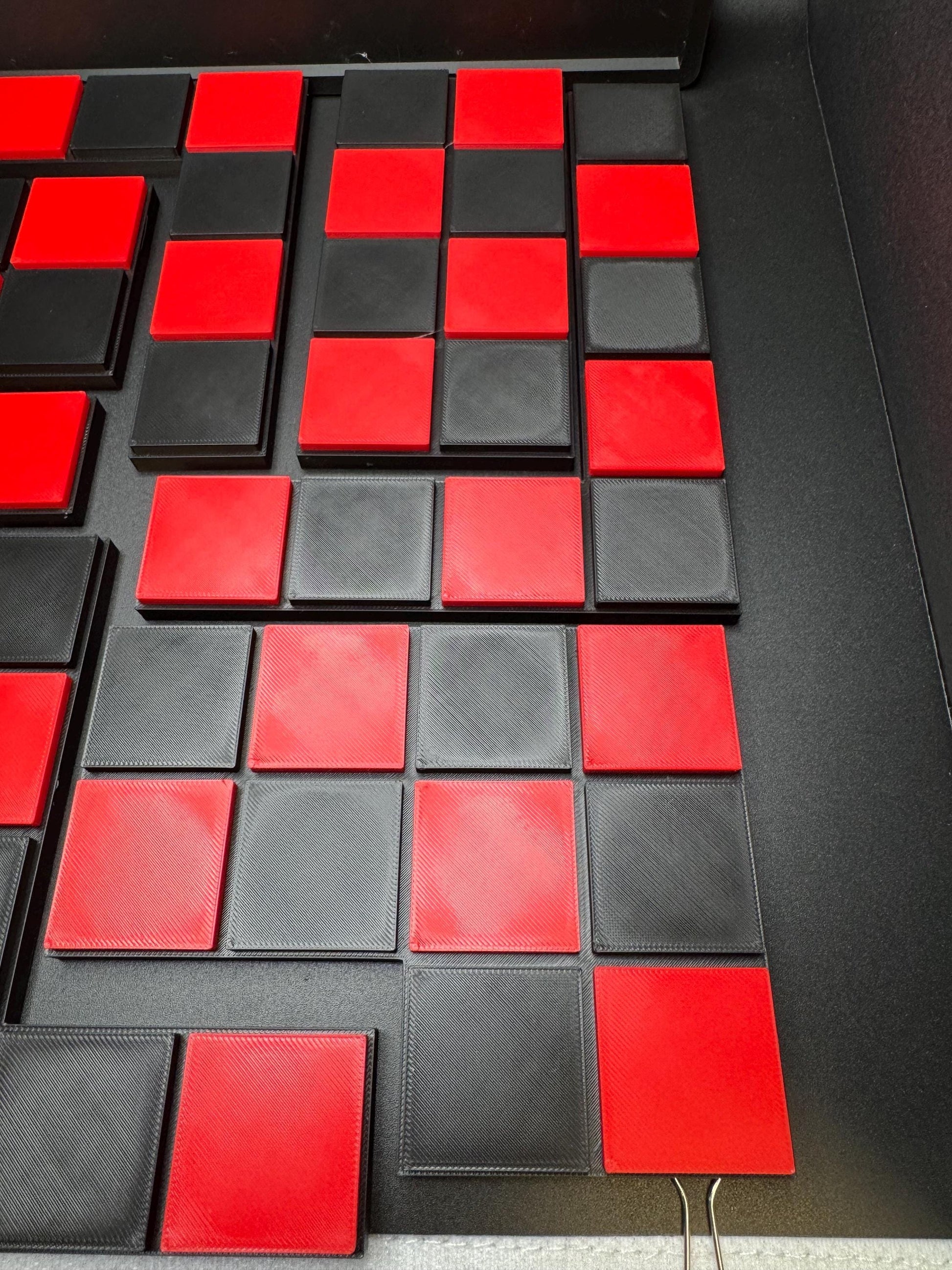 Checkerboard Dissection Puzzle - 8-Piece Brain Teaser, Challenging Puzzle, Gift for Puzzle Lovers, Great Gift for Puzzle Lovers of All Ages