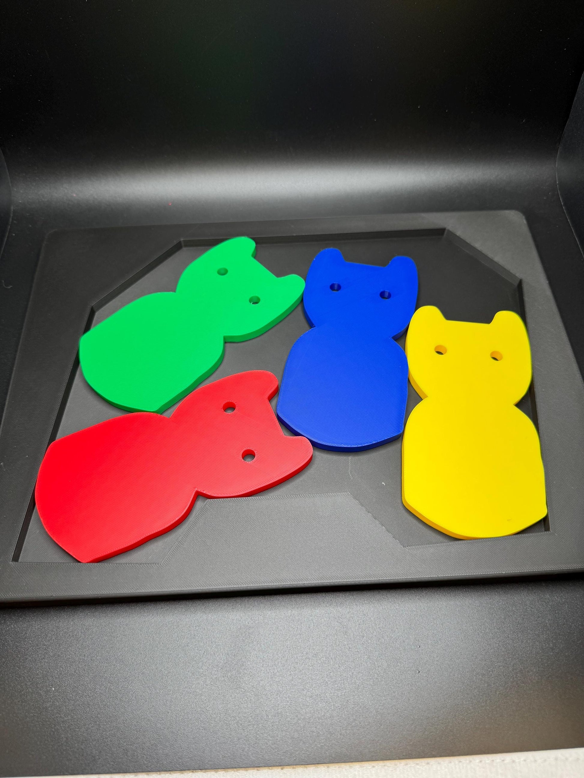 Fit the Four Cats Puzzle Game: Fit All 4 Cats in Frame Challenge, Fun & Unique Brain Teaser Gift