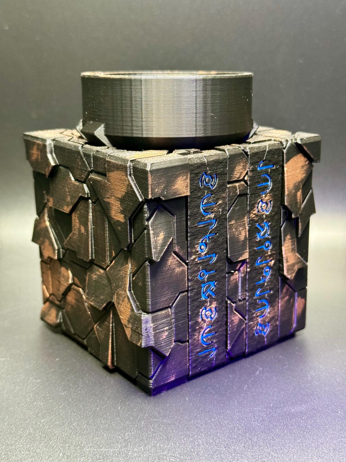 Alien Artifact Puzzle - Puzzle Box, Fun Gift For All Ages, Unique Puzzle, Painted Glow in the Dark or Regular Styles!
