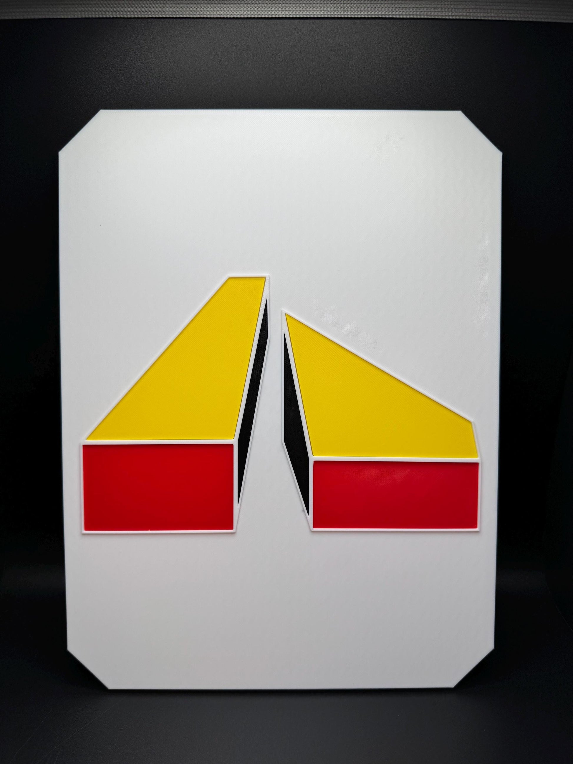 Optical Illusion, Geometric Illusion, Swap The Tops - Fun Optical Illusion Game for All Ages, Unique Gift Idea