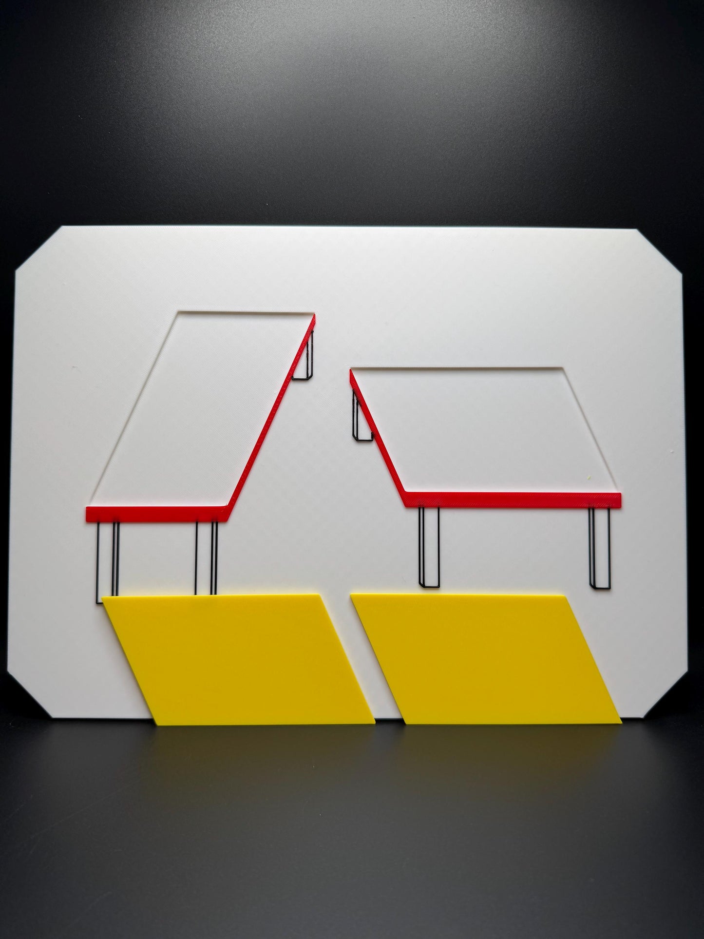 Optical Illusion, Tabletop Illusion, Swap The Tops - Fun Optical Illusion Game for All Ages, Unique Gift Idea