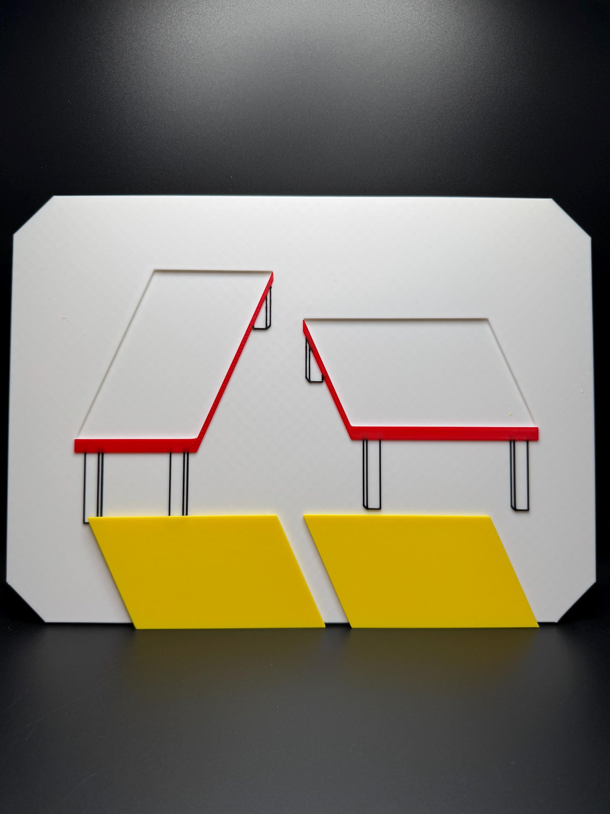 Optical Illusion, Tabletop Illusion, Swap The Tops - Fun Optical Illusion Game for All Ages, Unique Gift Idea