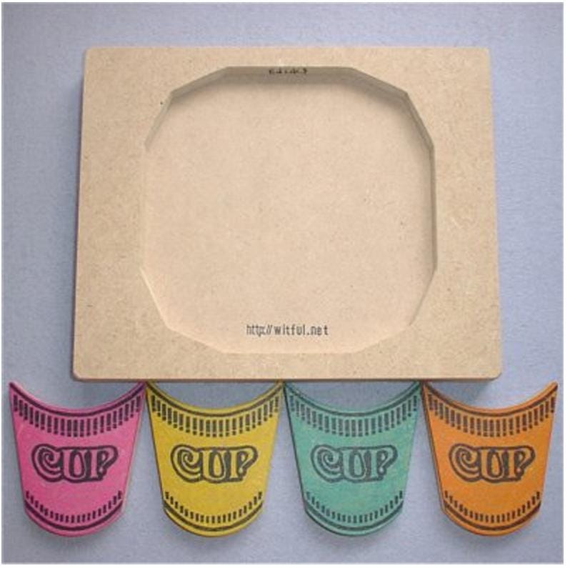 Four Cups Puzzle Game: Fit All 4 Cups in Frame Challenge, Fun & Unique Brain Teaser Gift