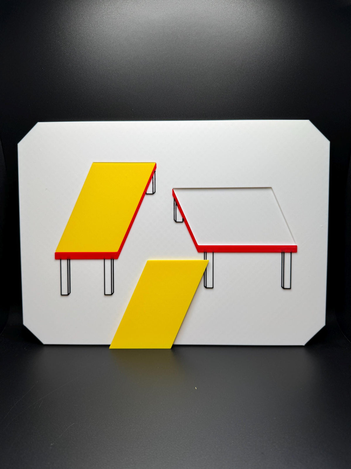 Optical Illusion, Tabletop Illusion, Swap The Tops - Fun Optical Illusion Game for All Ages, Unique Gift Idea