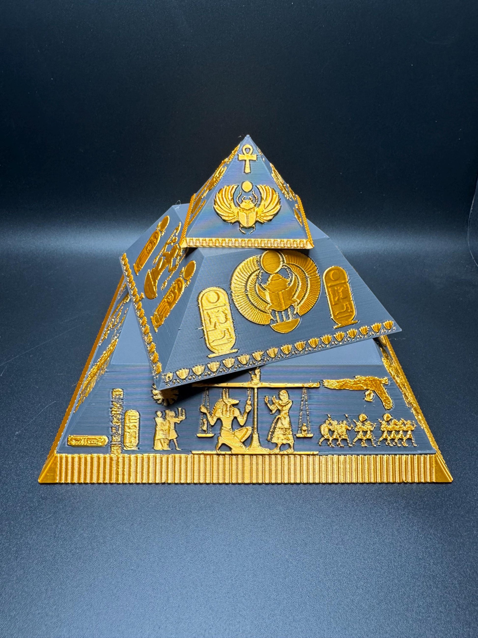 The Pyramid Enigma - Puzzle Box