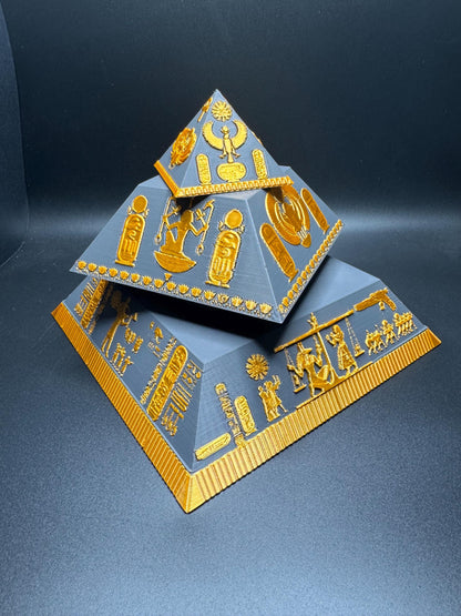 The Pyramid Enigma - Puzzle Box