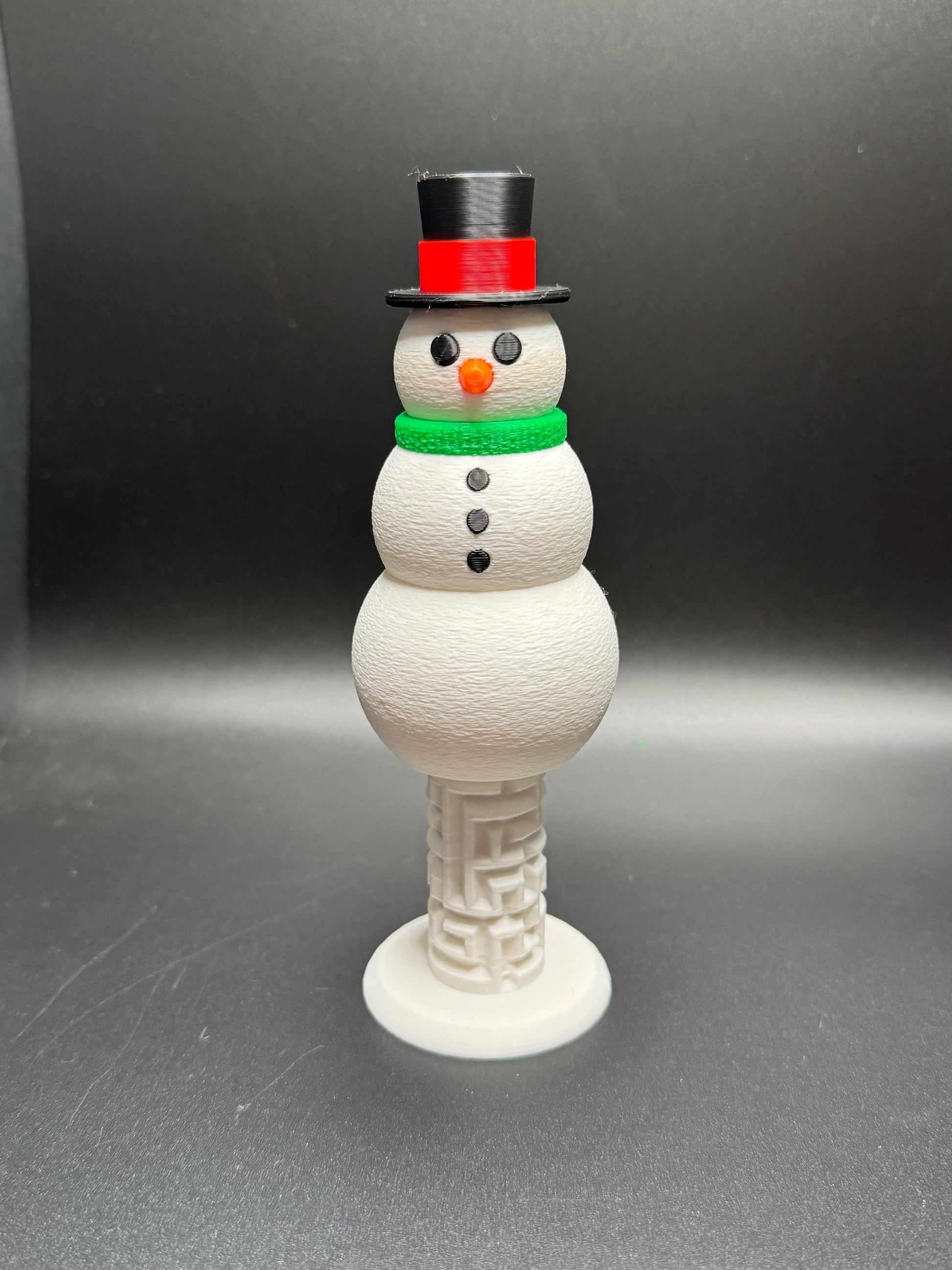 Snowman Puzzle Box - Unique Gift Idea With Hidden Compartment for Money & Surprises - Perfect for Holidays, Birthdays, and More!
