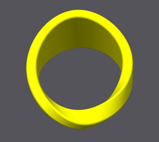 3D Printed Mobius Strip - High Quality Gift for Teachers, Him or Her - Unique Decorative Art Piece