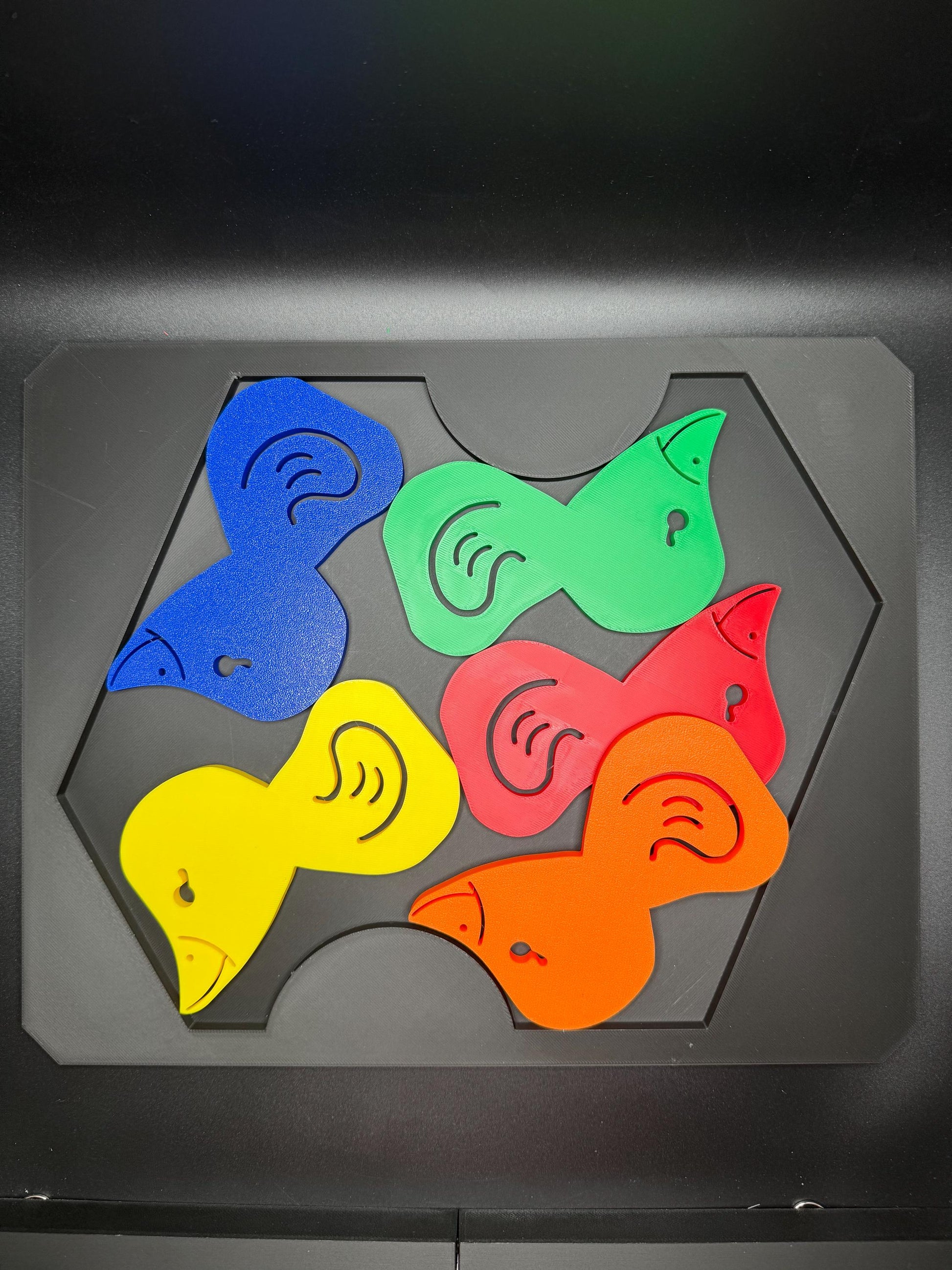Five Baby Ducks Puzzle Game: Fit All 5 Baby Ducks in Frame Challenge, Fun & Unique Brain Teaser Gift