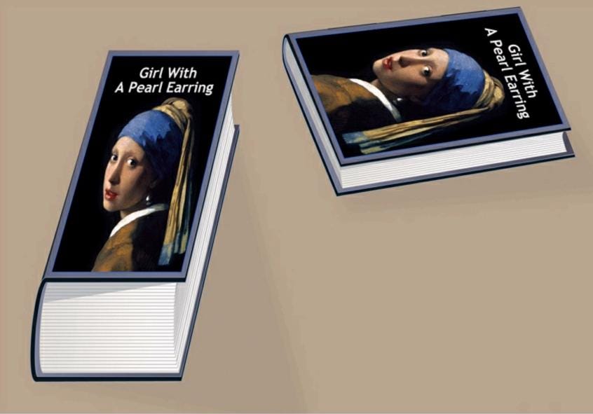Puzzling Book Covers Puzzle, Swap The Books - Fun Optical Illusion Game for All Ages, Unique Gift Idea