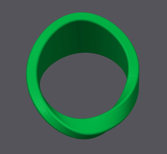 3D Printed Mobius Strip - High Quality Gift for Teachers, Him or Her - Unique Decorative Art Piece