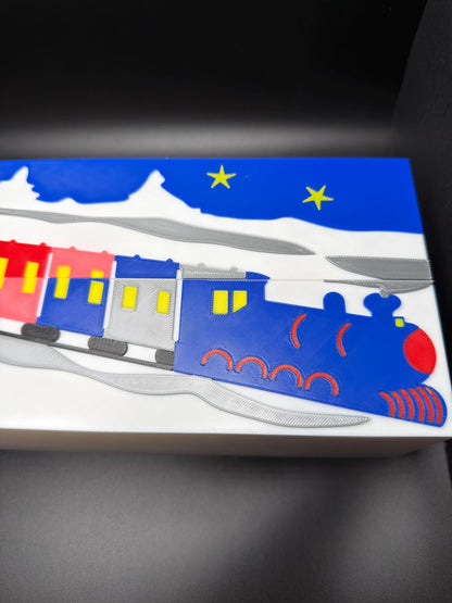 Vanishing Train Car Puzzle | Optical Illusion Dissection Puzzle | 3D Printed Retro Brain Teaser | Do You See 7 or 8 Cars?