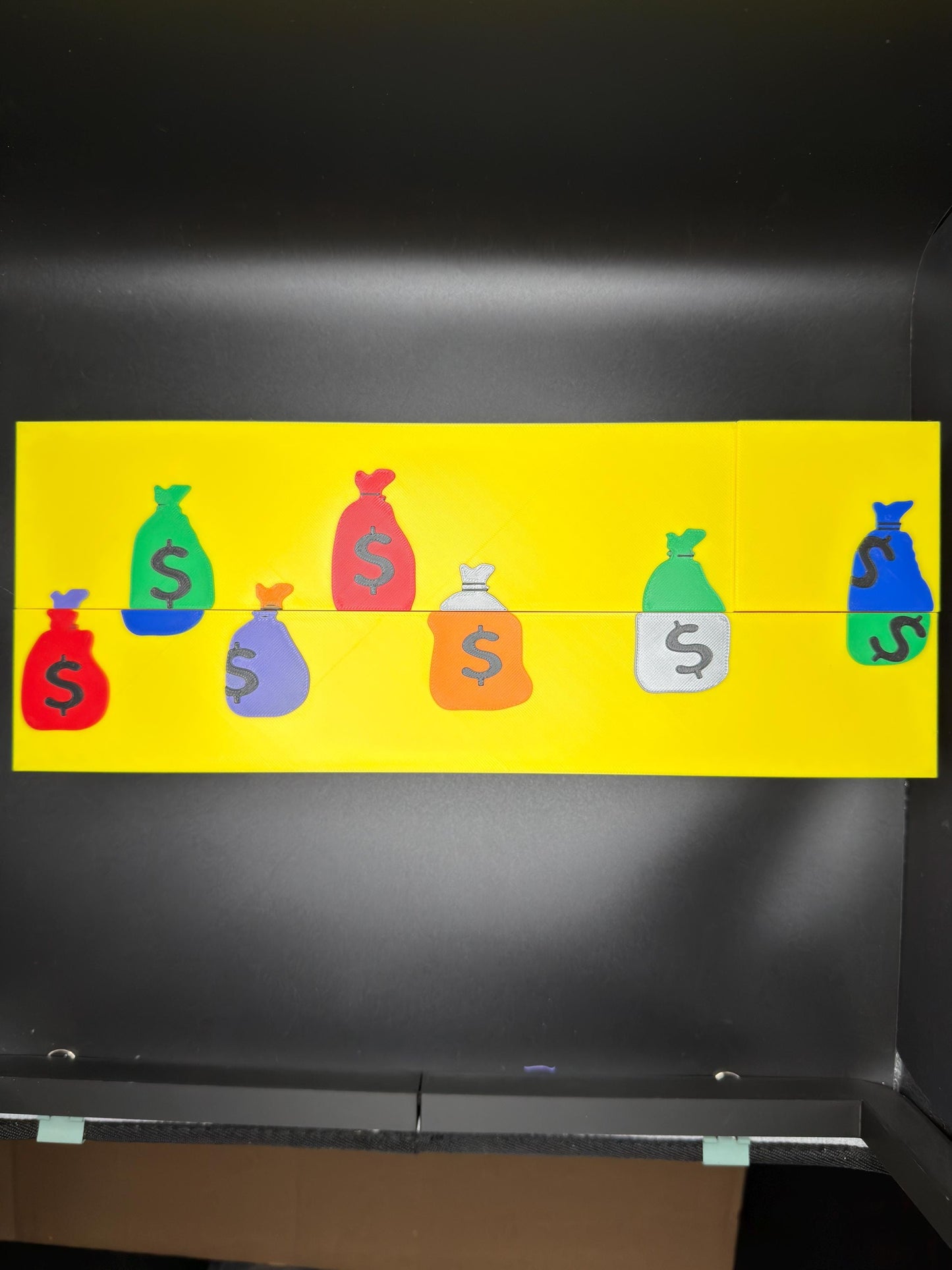 Vanishing Money Bag Puzzle | Optical Illusion Dissection Puzzle | 3D Printed Brain Teaser | Do You See 7, 8, or 9 Bags?