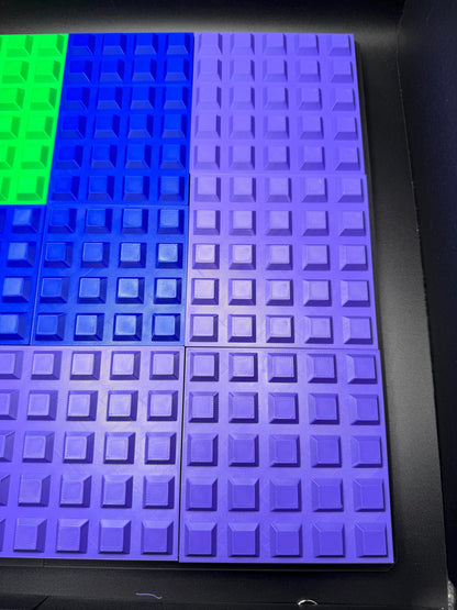 Sum of Consecutive Cubes Puzzle | 3D Printed Math Visual Proof | Large Framed Brain Teaser | Educational Gift