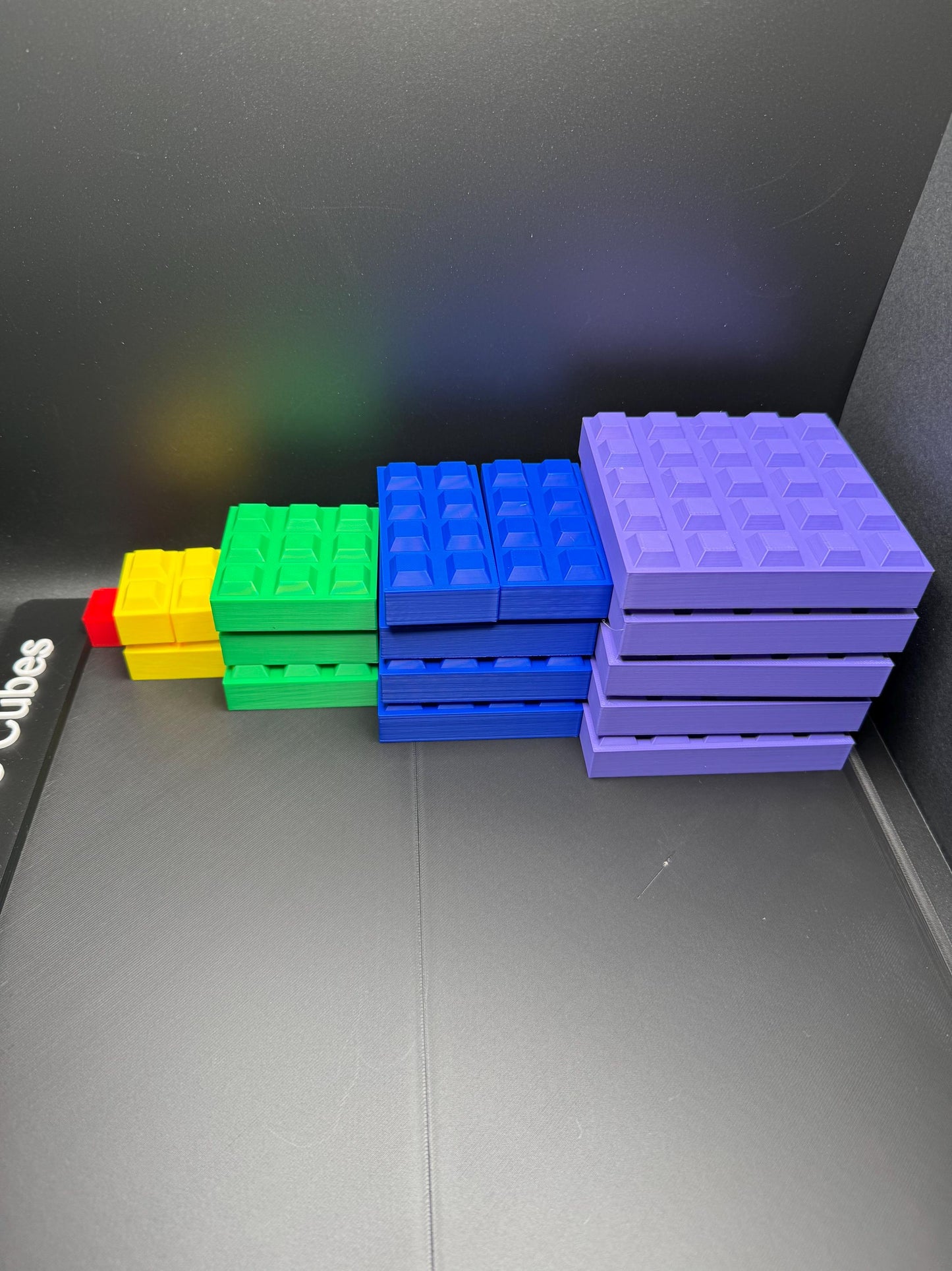 Sum of Consecutive Cubes Puzzle | 3D Printed Math Visual Proof | Large Framed Brain Teaser | Educational Gift