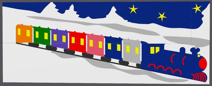 Vanishing Train Car Puzzle | Optical Illusion Dissection Puzzle | 3D Printed Retro Brain Teaser | Do You See 7 or 8 Cars?