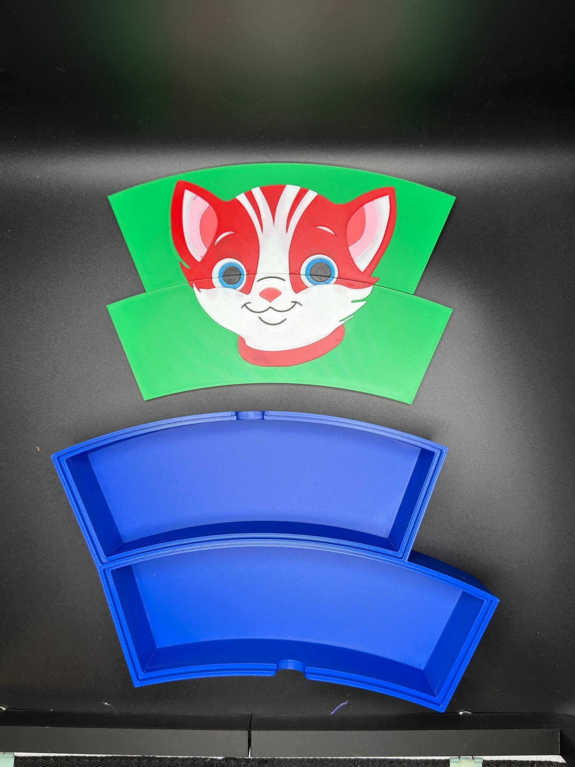 Jastrow's Optical Illusion Box Cat and Fish Version | Fun for All Ages | Mind-Bending Puzzle Toy & Brain Teaser to Enhance Visual Perception