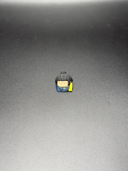 Handmade Inspired By Jujutsu Kaisen Keycaps for Cherry MX and clones - Custom Artisan Anime Fan Gift - Geto, Gojo, Nanami Keyboard Keycaps
