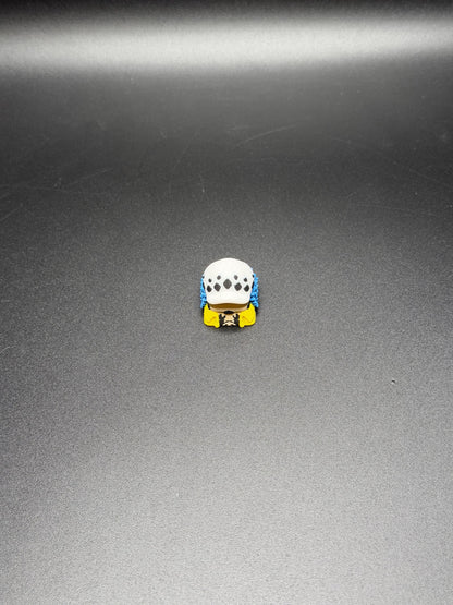 Handmade Anime Keycaps - Edward Newgate, Trafalgar Law, Portgas D. Ace for Cherry MX - Custom Artisan - Perfect Anime Fan Gift