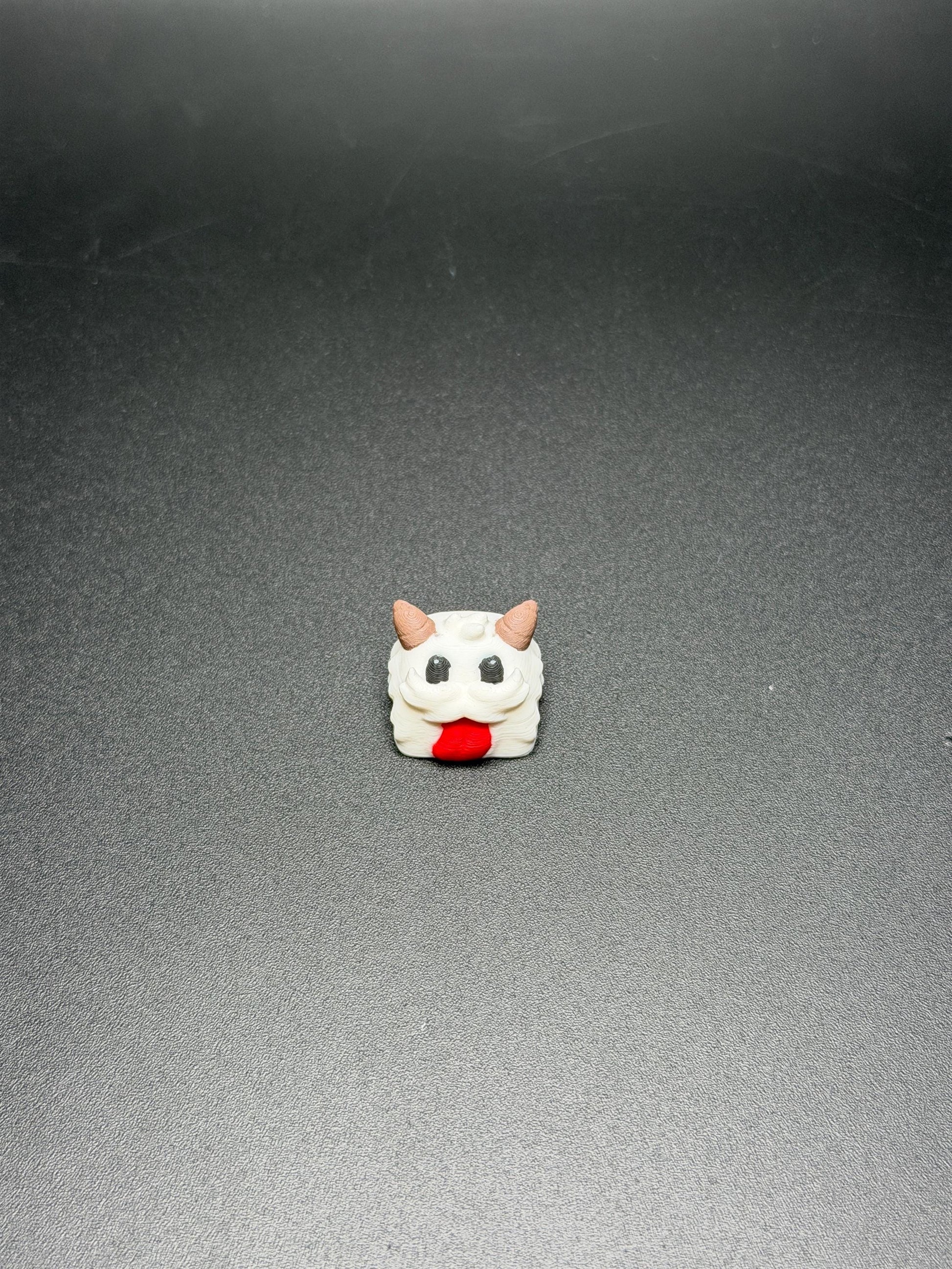 Handmade Poros League of Legends Keycaps for Cherry MX, Artisan Keycaps, Poro, Baron Nashor, Reno, Gifts for Him & Her 3D Printed
