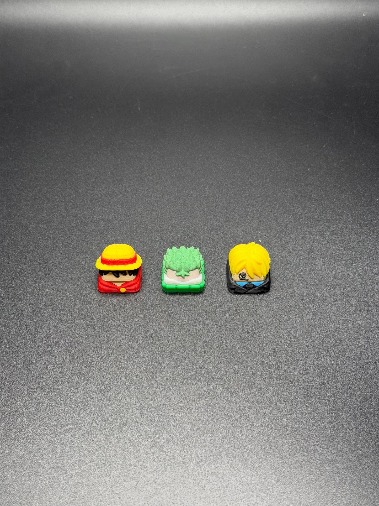 Handmade Anime Keycaps - Monkey, Sanji for Cherry MX - Custom Artisan - Perfect Anime Fan Gift