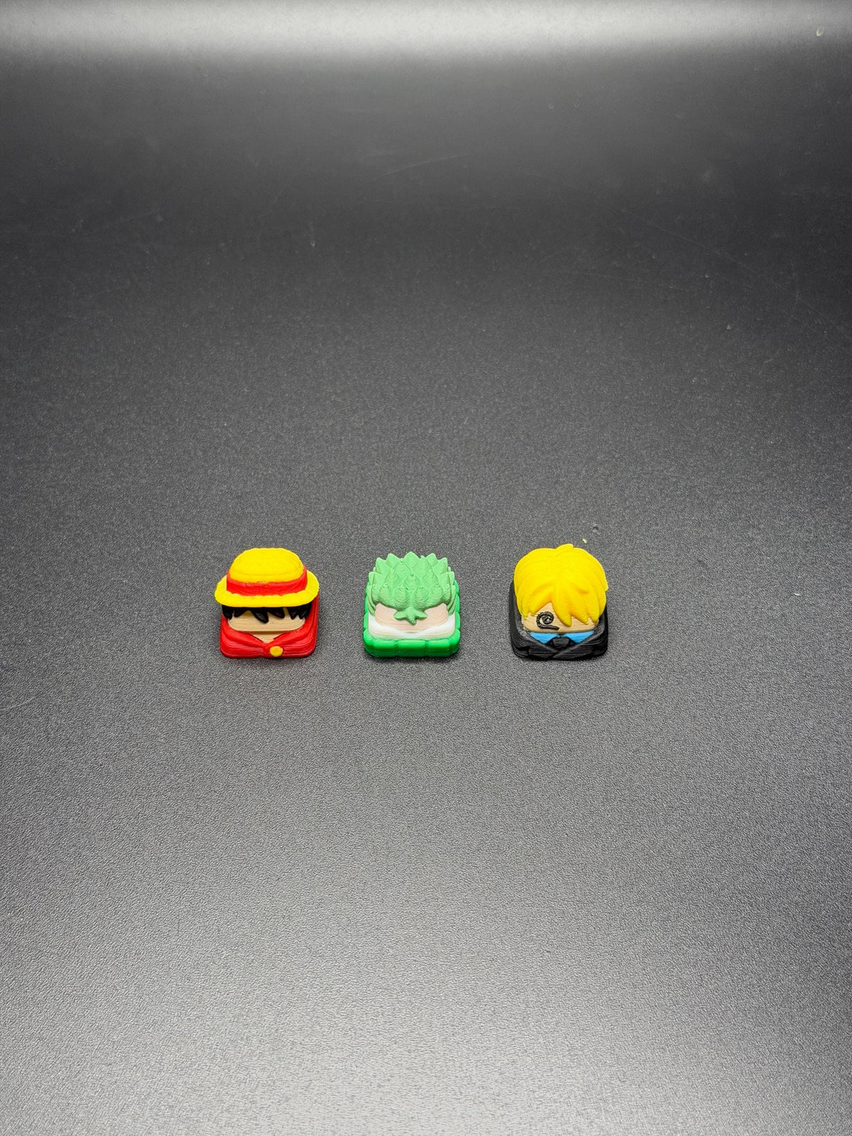 Handmade Anime Keycaps - Monkey, Sanji for Cherry MX - Custom Artisan - Perfect Anime Fan Gift