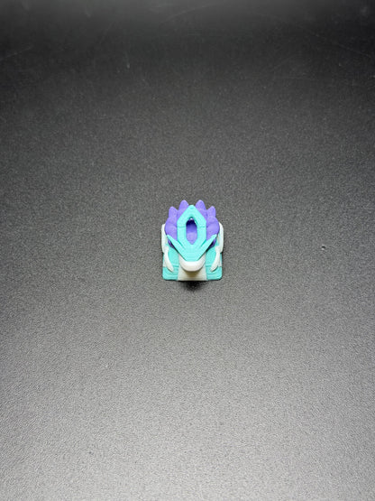 Handmade Inspired By Legendary Beasts Pokemon Keycaps for Cherry MX - Custom Artisan - Entei Suicune Raikou - Perfect Anime Fan Gift