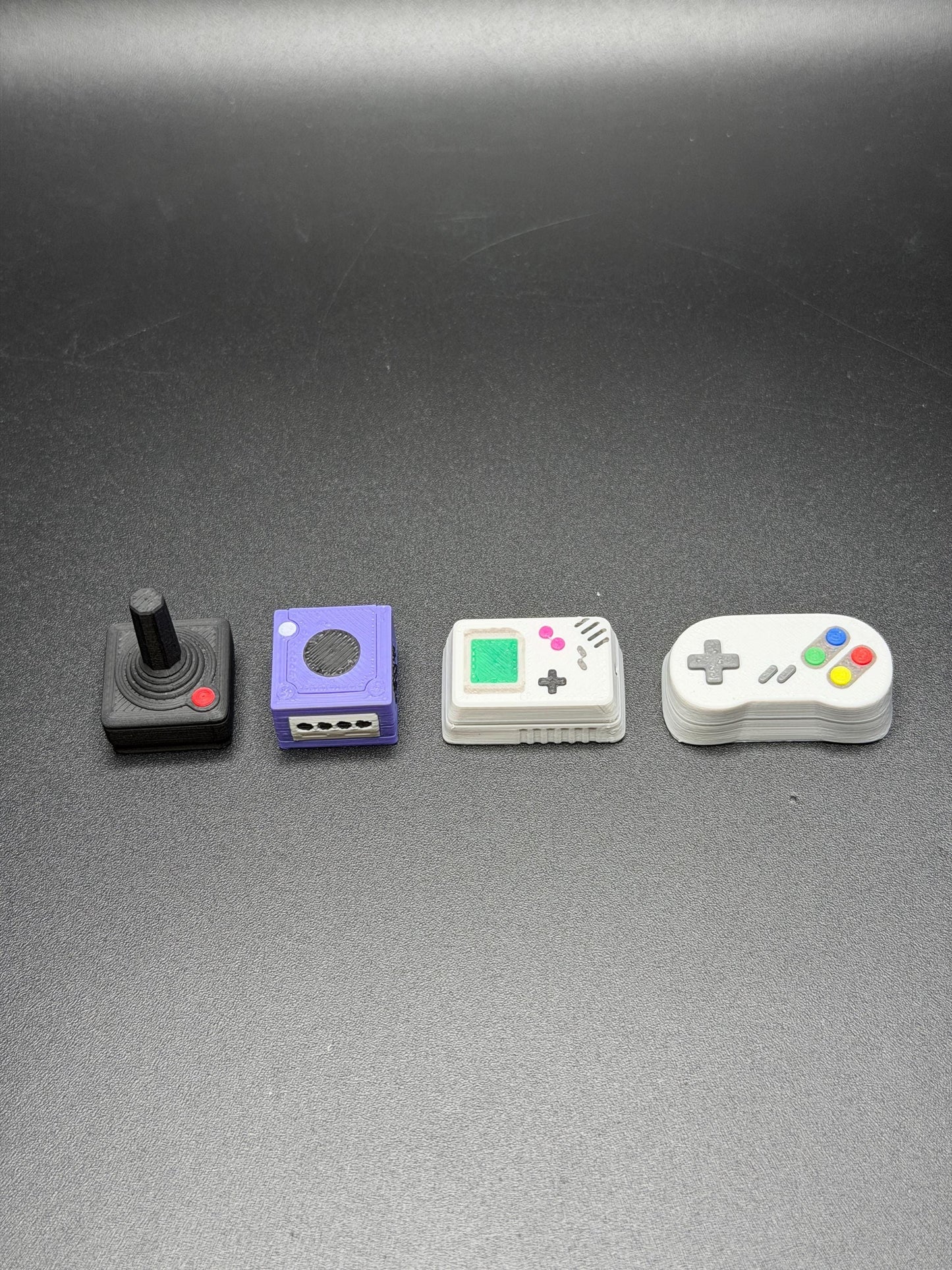 Handmade Videogame Console Keycaps for Cherry MX, Artisan Keycaps, Gameboy, SNES, Atari Controller Gifts for Him & Her 3D Printed