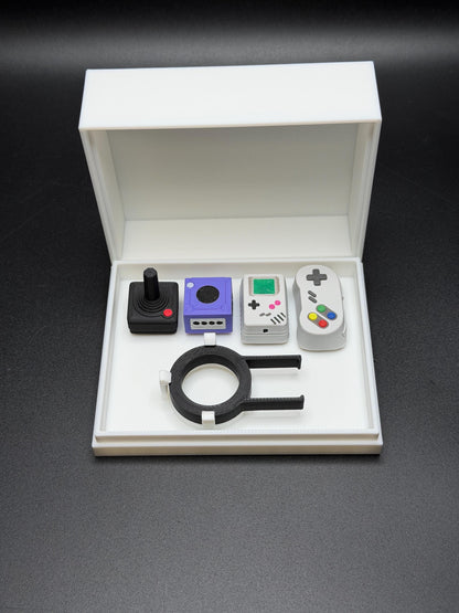 Handmade Videogame Console Keycaps for Cherry MX, Artisan Keycaps, Gameboy, SNES, Atari Controller Gifts for Him & Her 3D Printed