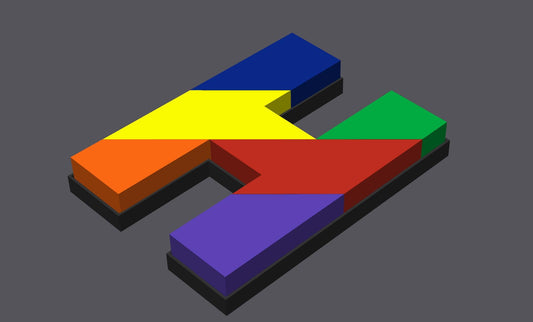 6 Piece Letter H Puzzle – Alphabet Learning Toy with Carrying Box, Educational Gift for Toddlers & Preschool, Up to 340×255mm (13.4×10in)