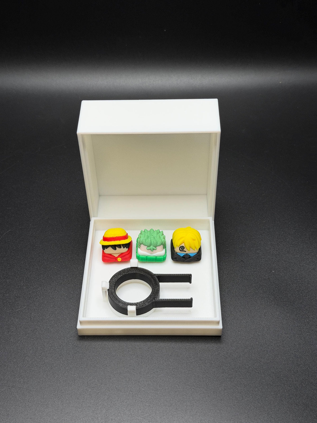 Handmade Anime Keycaps - Monkey, Sanji for Cherry MX - Custom Artisan - Perfect Anime Fan Gift