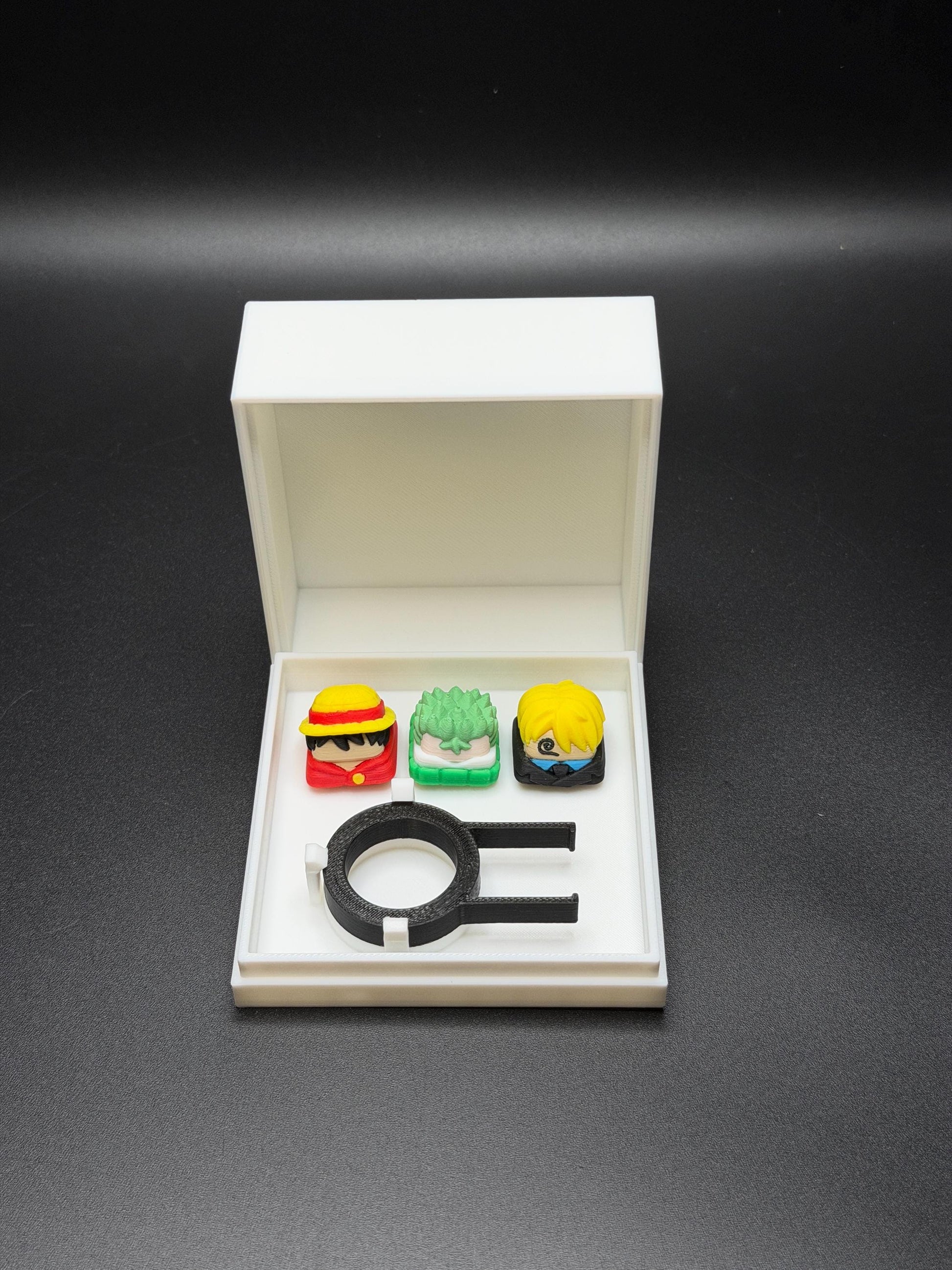 Handmade Anime Keycaps - Monkey, Sanji for Cherry MX - Custom Artisan - Perfect Anime Fan Gift